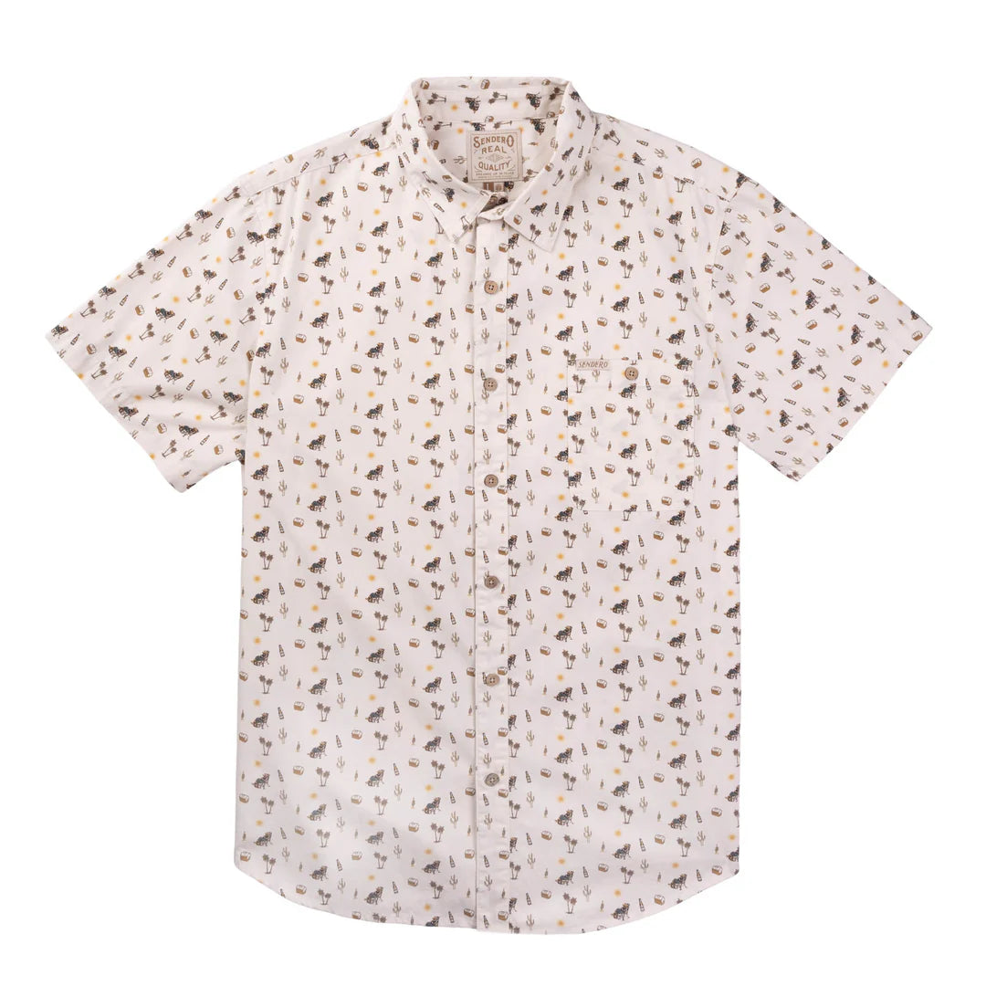 Senders City Slicker Short Sleeve - Oasis White