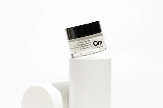 Om Organics Babasu + Mint Foot Butter