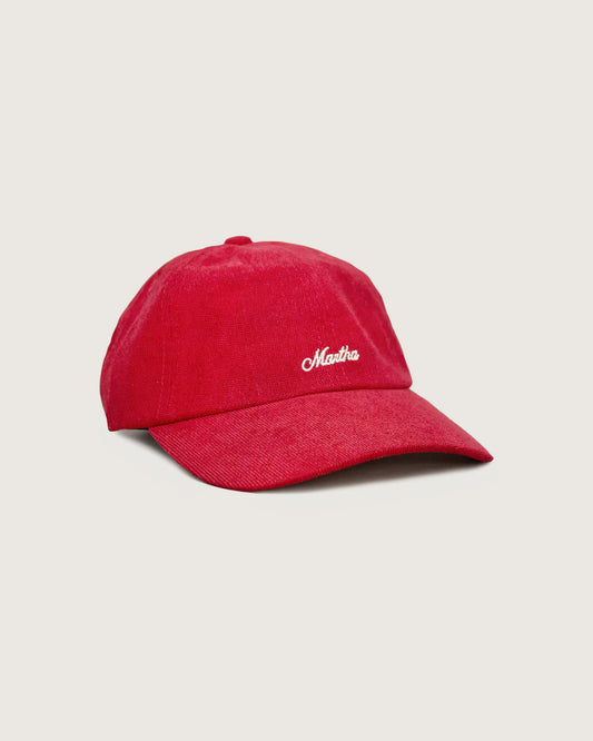 Martha Alba Dad Hat - Red