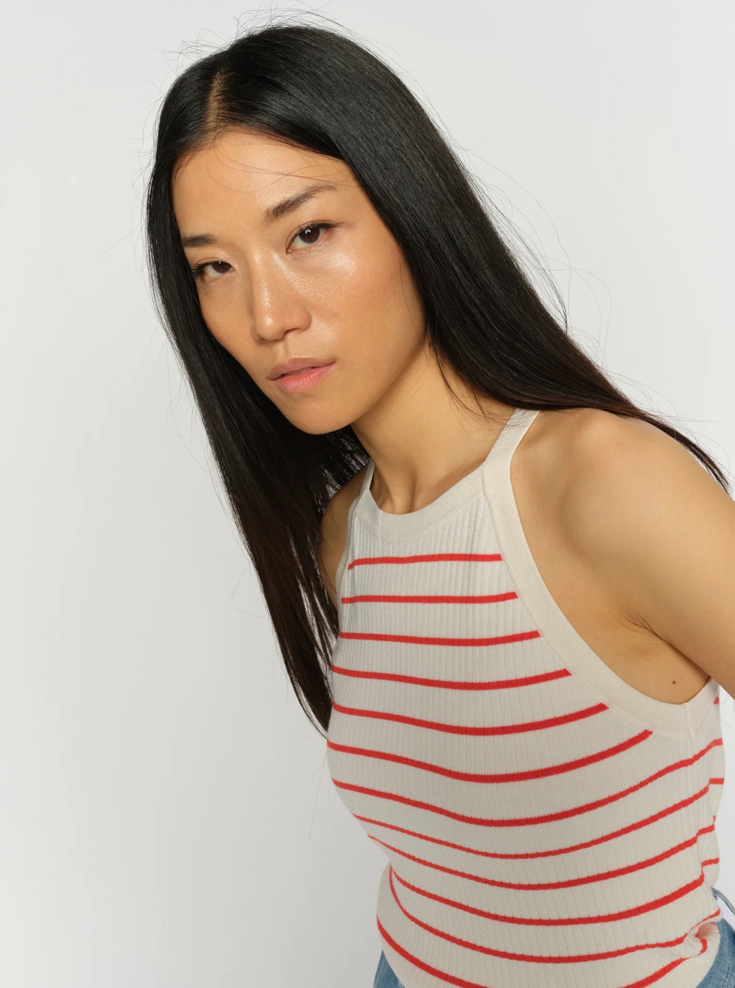 Mos Mosh Caliz Stripe Knit Tank Top