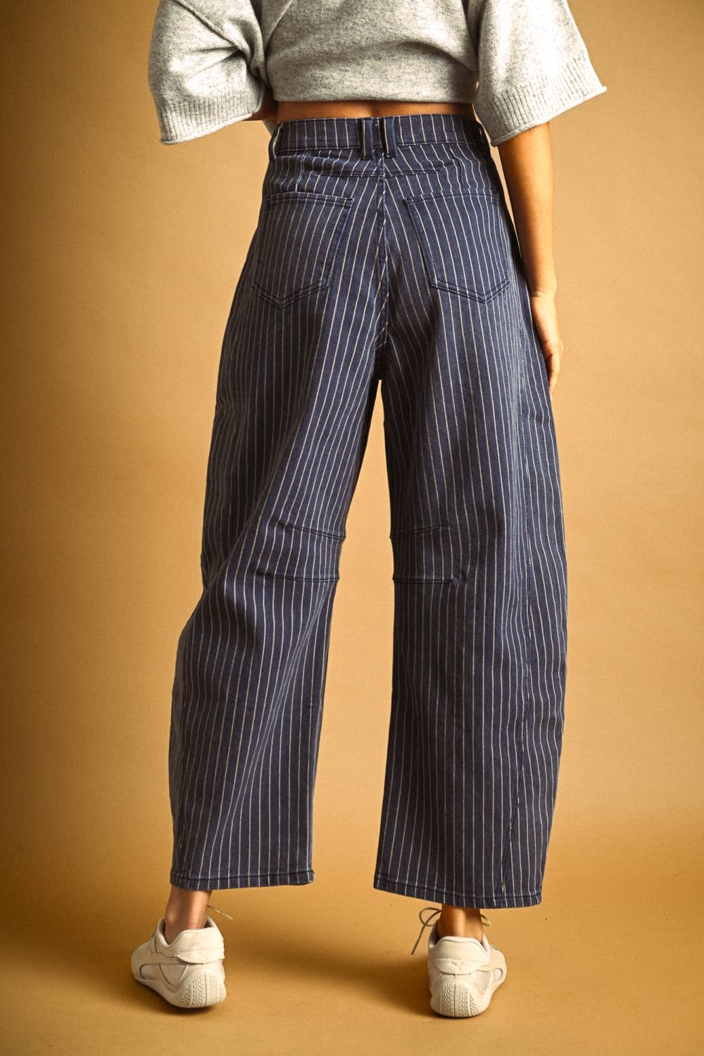 Miou Muse Barrel Pant Stripe
