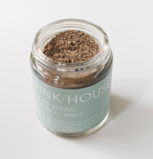 Pink House Clay Mask