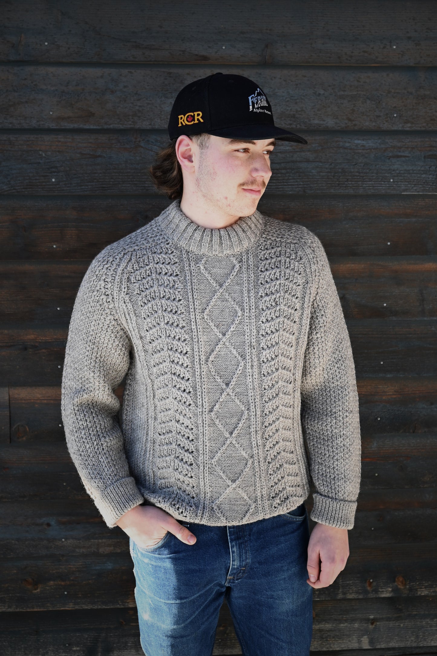 Milo & Dexter Hand Knit Wool Classic Sweater