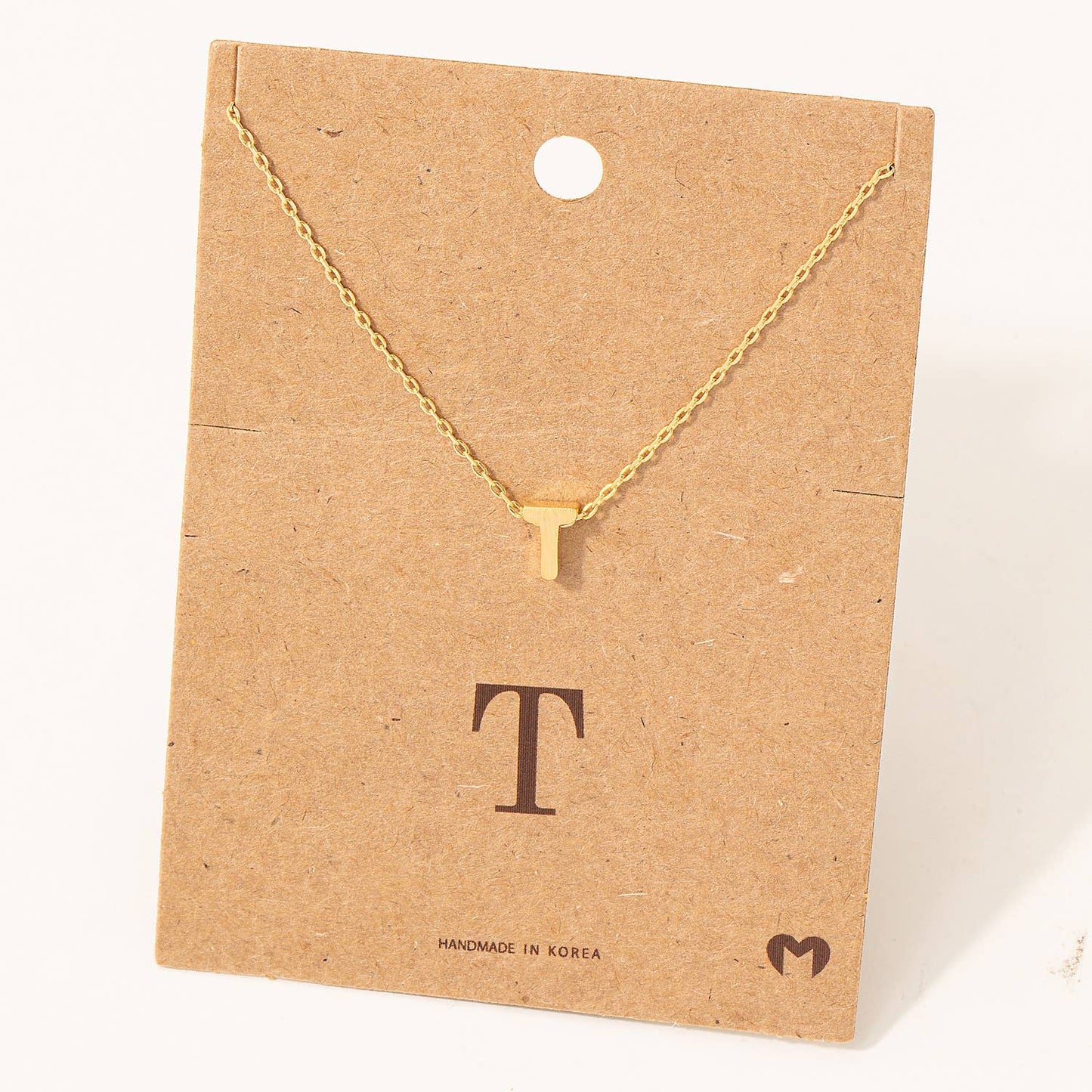 Initial Pendant Necklace