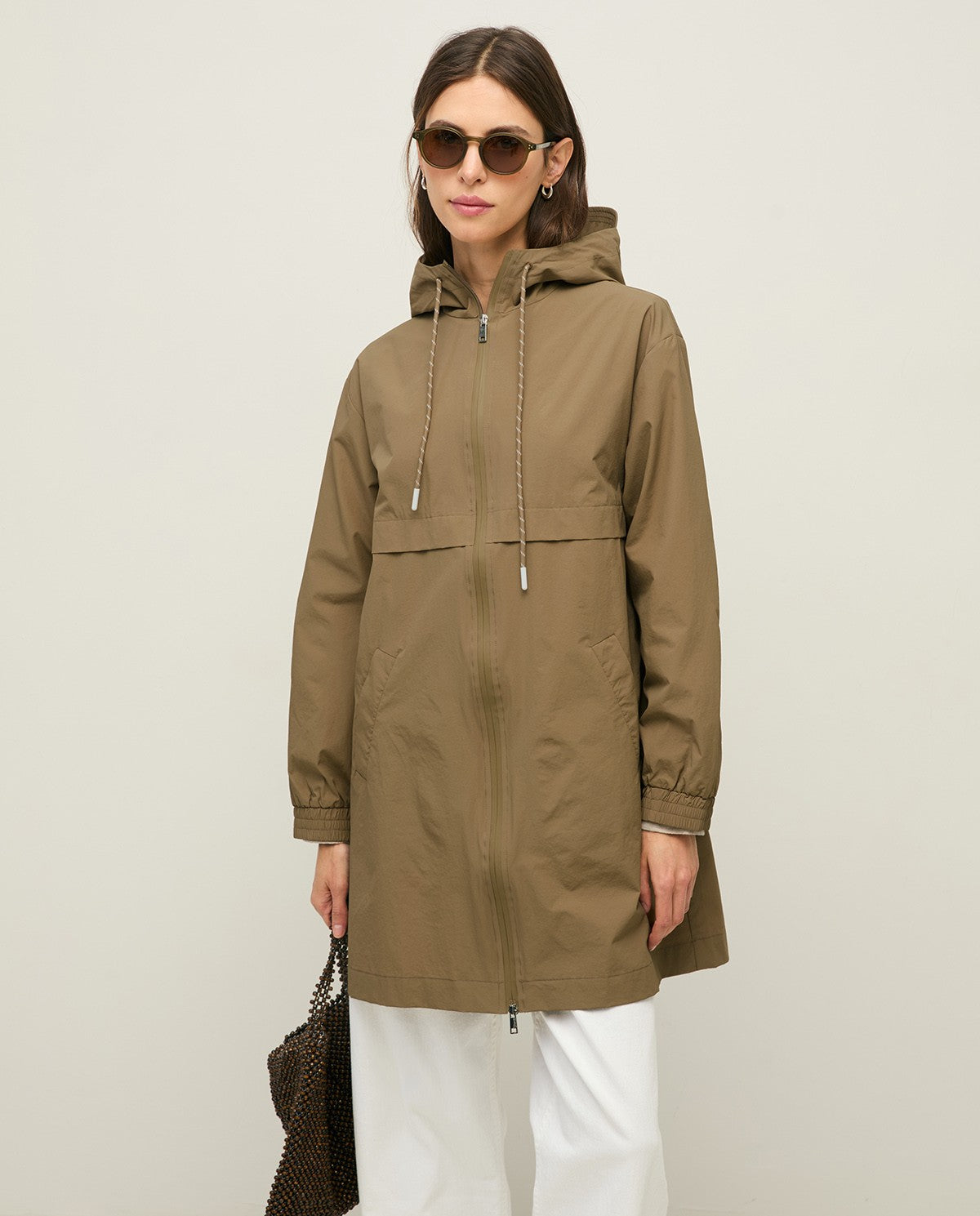 Yerse Water Repellent Hooded Parka