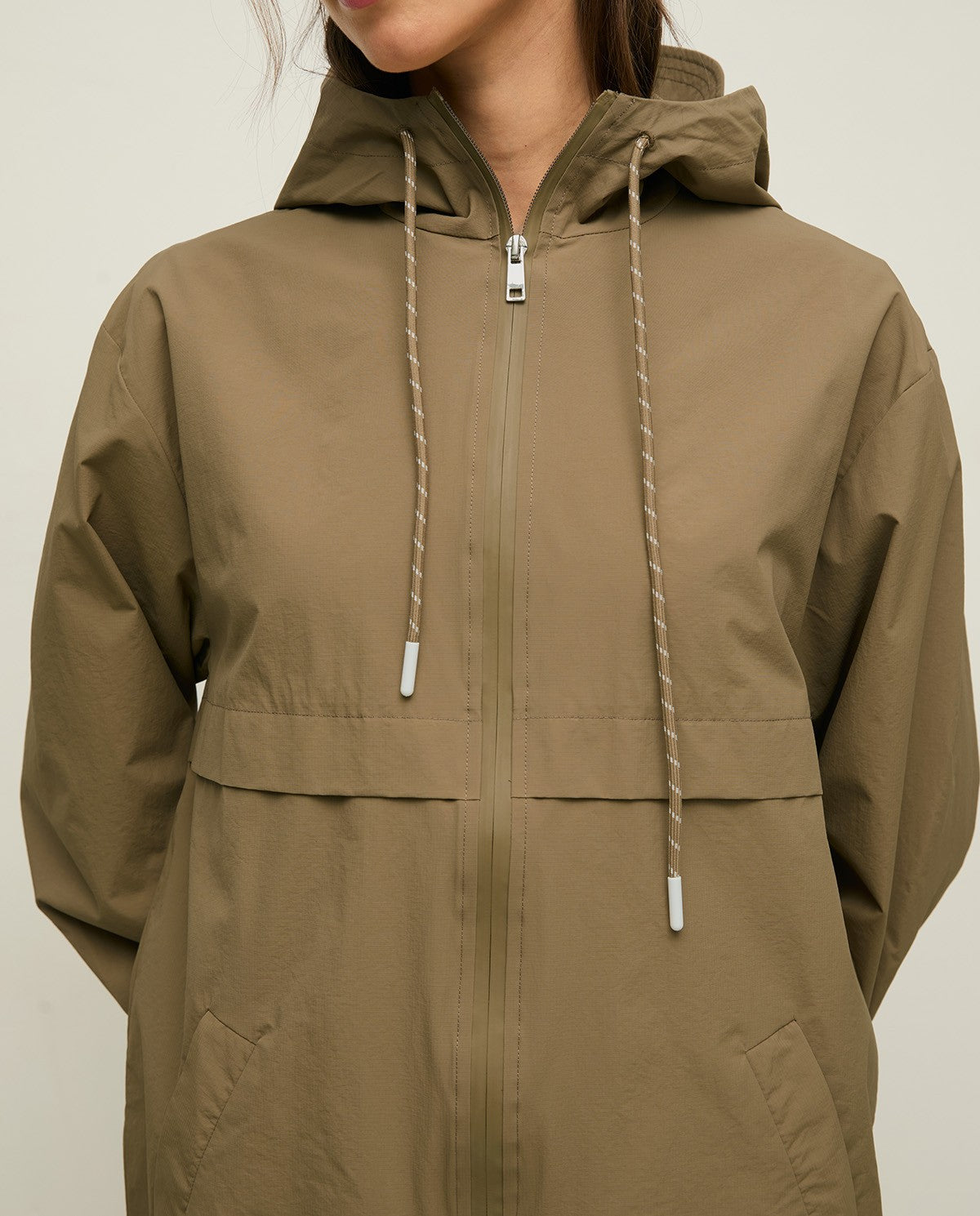 Yerse Water Repellent Hooded Parka