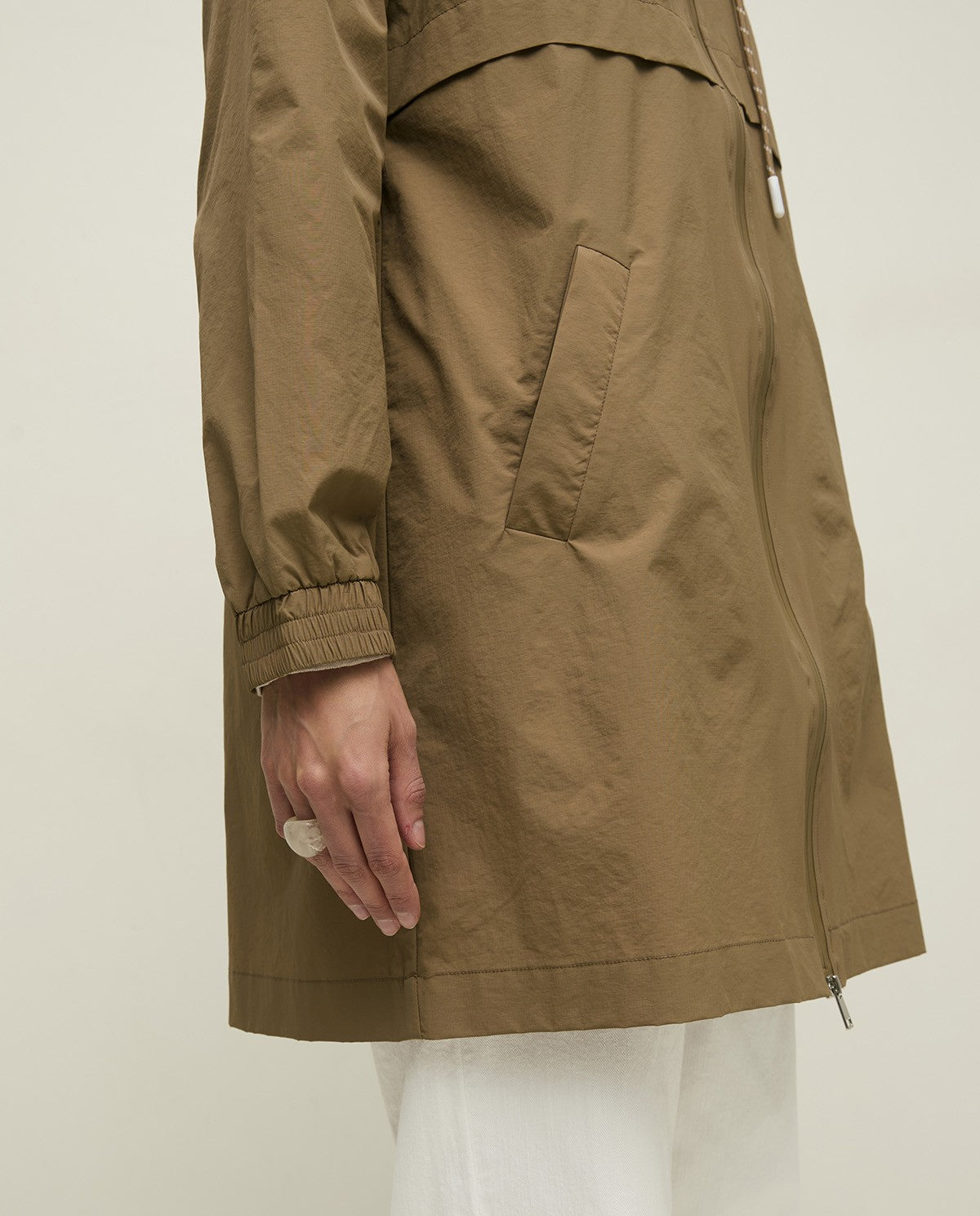 Yerse Water Repellent Hooded Parka