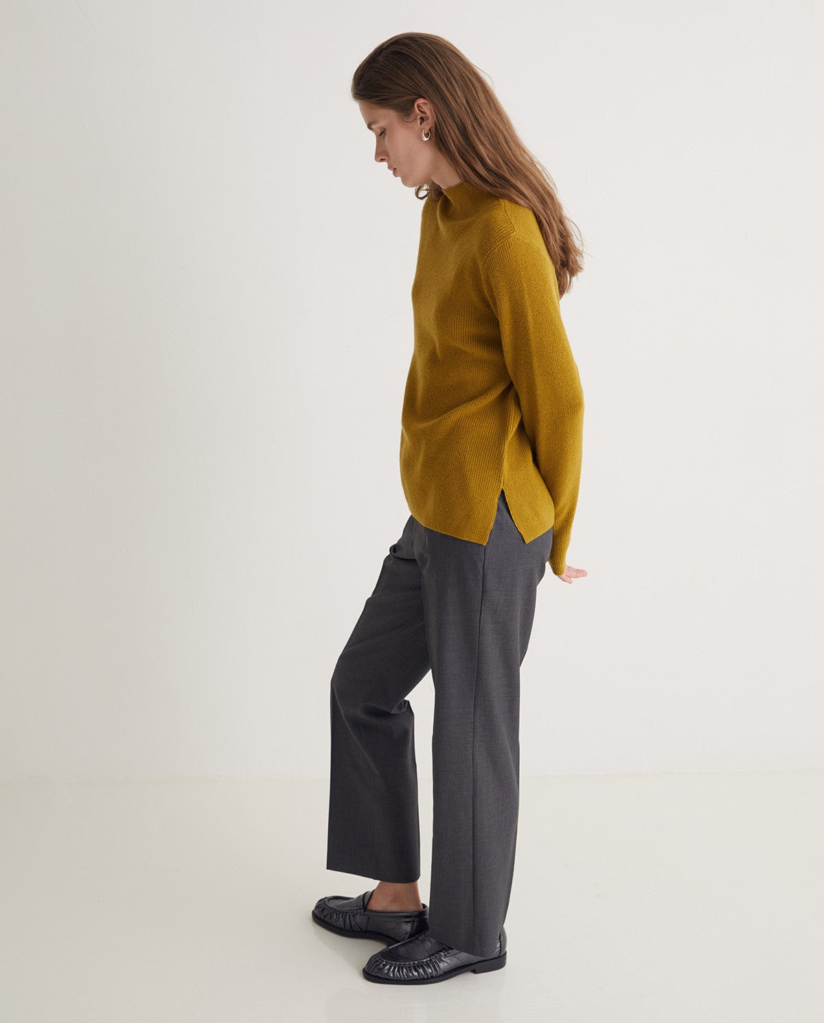 Yerse Fisherman's Rib Jumper