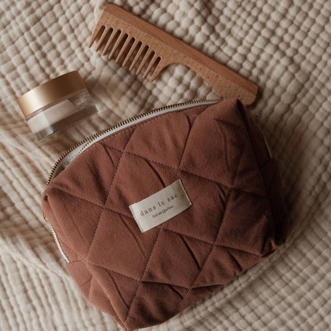 Dans Le Sac Quilted Travel Pouch