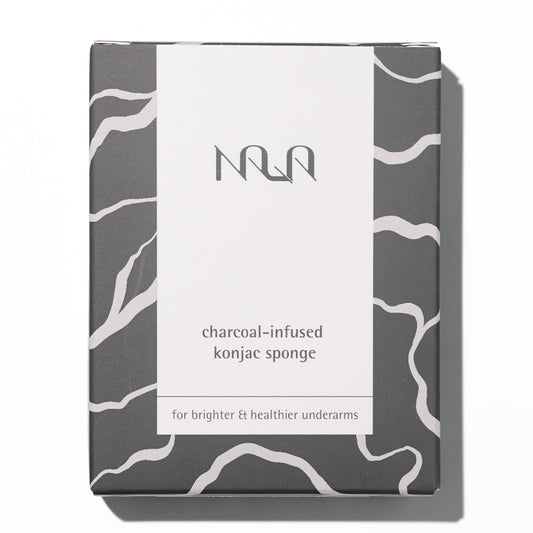 NaLA Charcoal-Infused Konjac Sponge