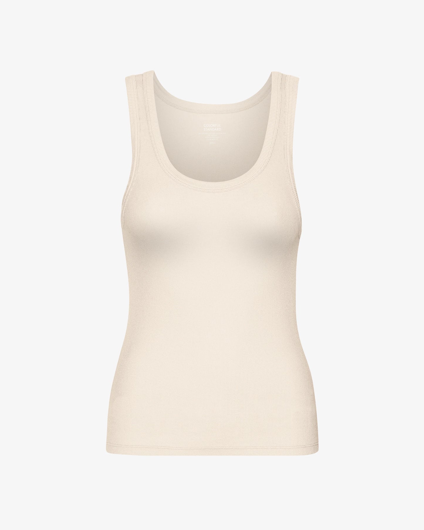 Colourful Standard Organic Ribbed Tank (6 Colours)