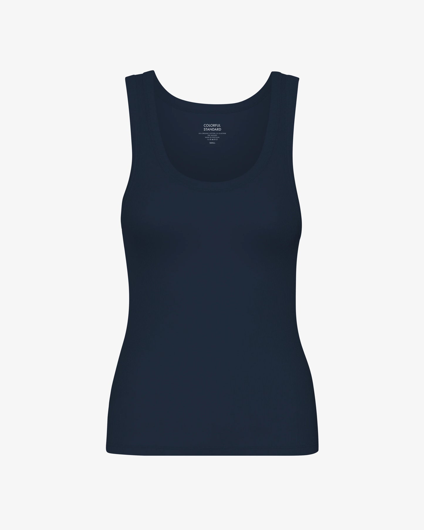 Colourful Standard Organic Ribbed Tank (6 Colours)