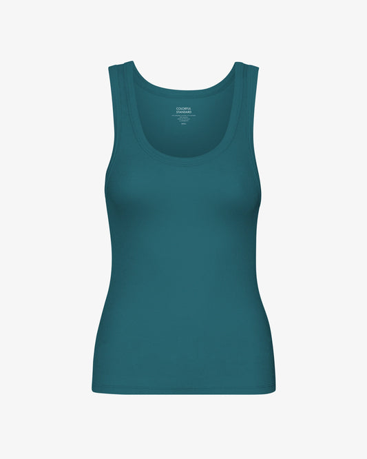Colourful Standard Organic Ribbed Tank (6 Colours)