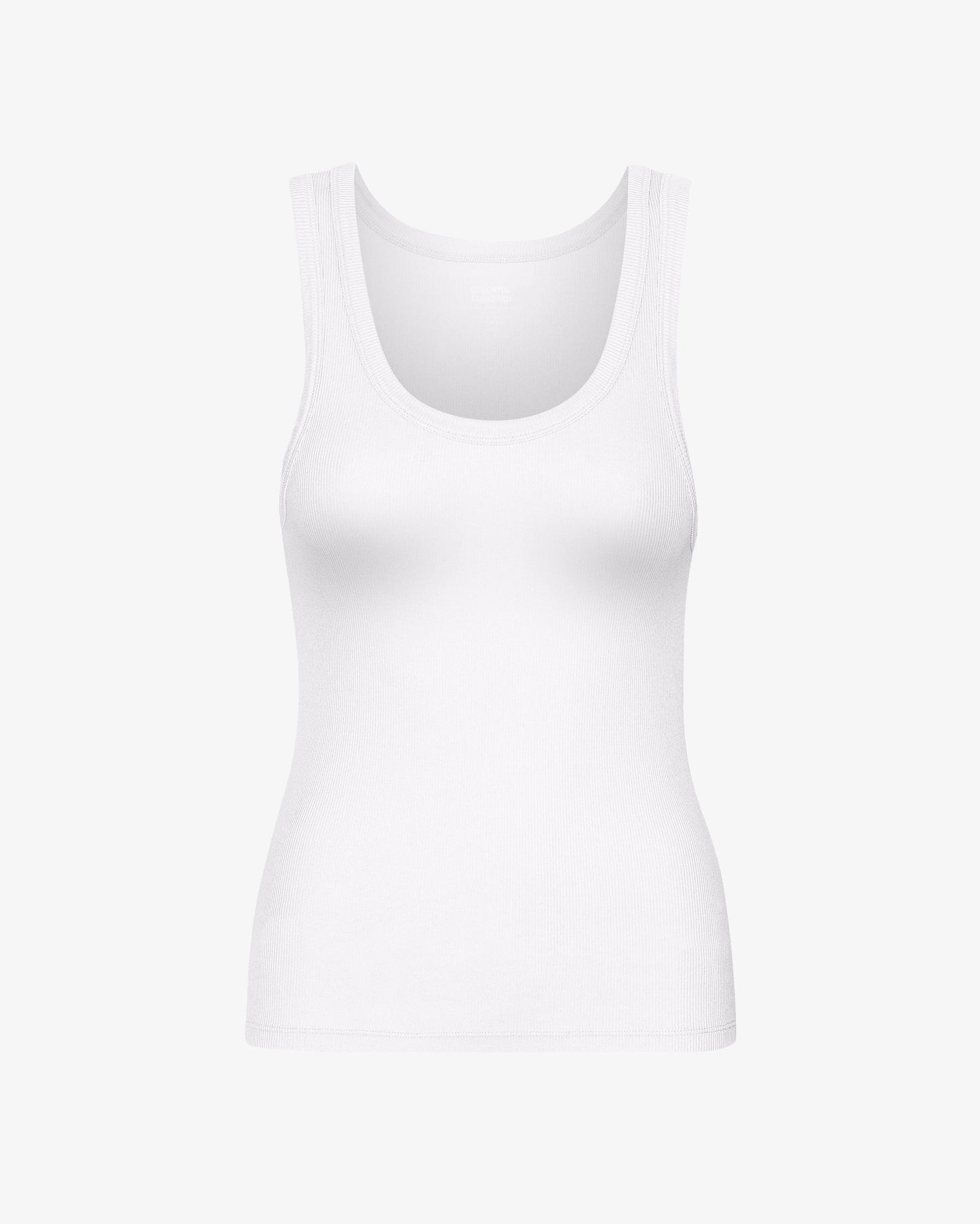 Colourful Standard Organic Ribbed Tank (6 Colours)