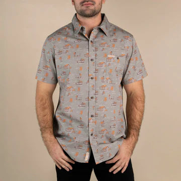 Sendero City Slicker Short Sleeve - Ranch Life Gray