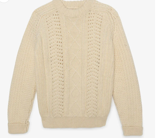 Milo & Dexter Hand Knit Wool Classic Sweater