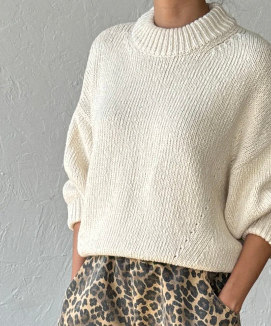 Le Bon Shoppe Zoe Cotton Sweater