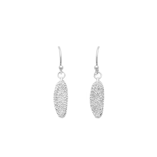 Kat Cadegan Sage Earrings Silver