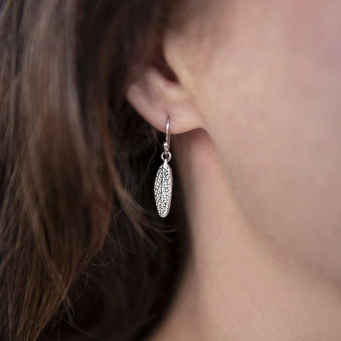 Kat Cadegan Sage Earrings Silver