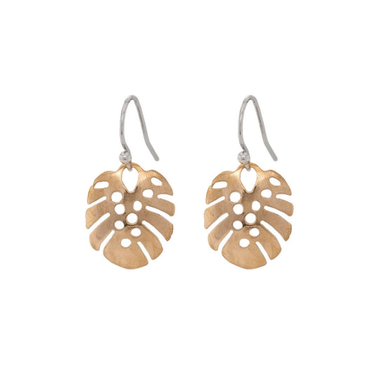 Kat Cadegan Monstera Earring