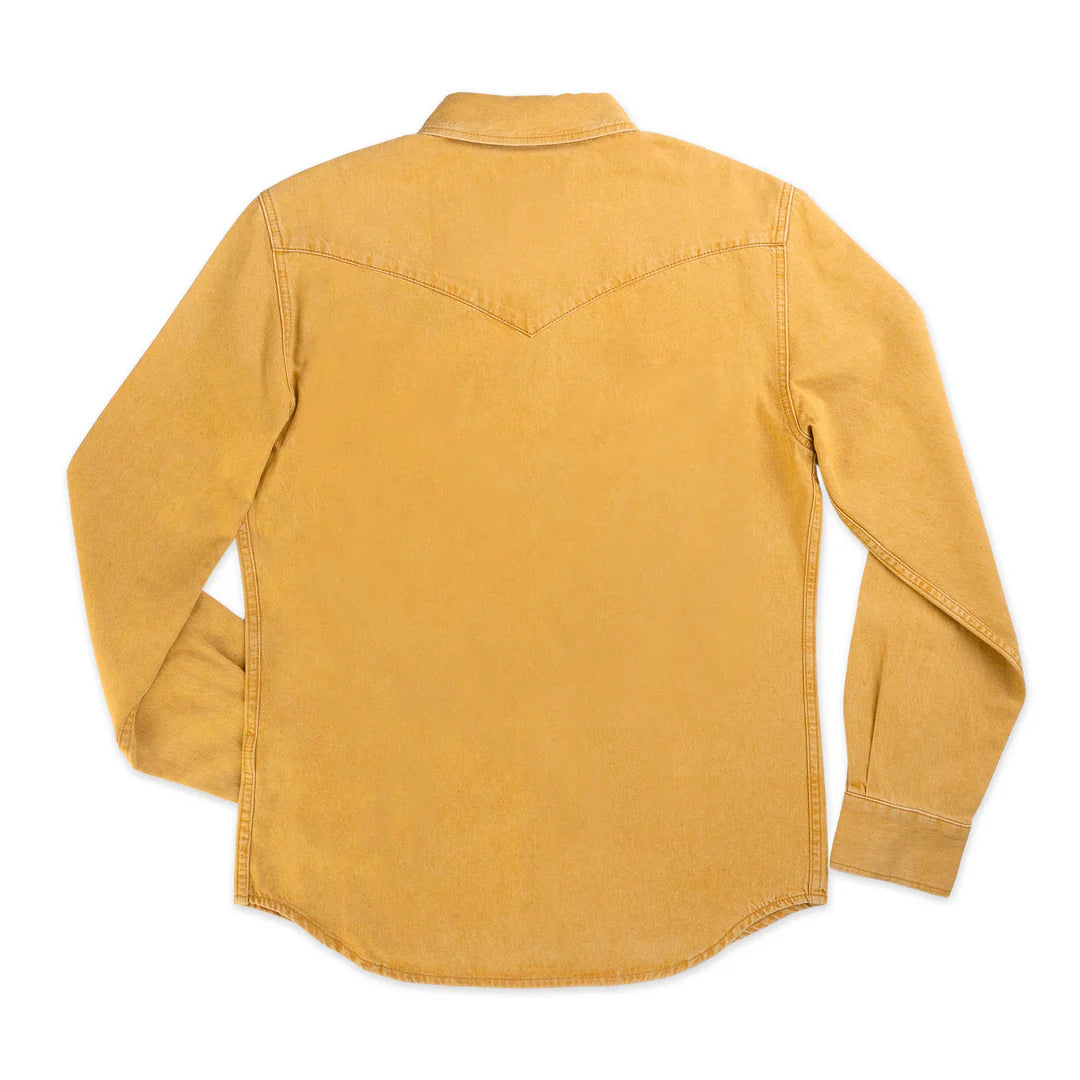 Sendero Wyatt Pearl Snap - Faded Gold