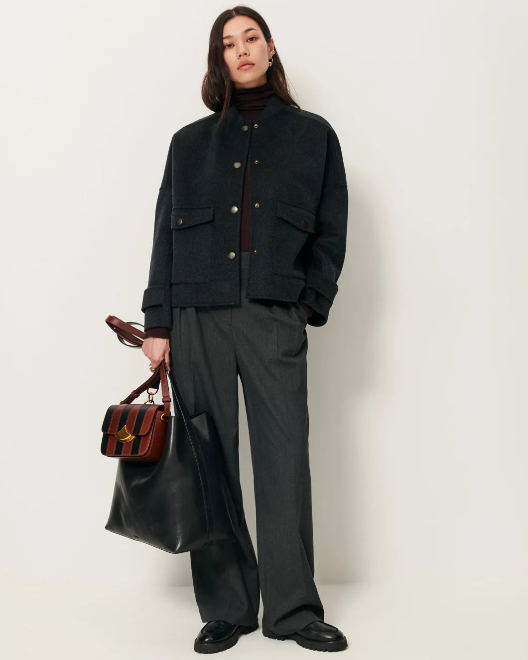 Sessun Yalepark Coat Carbonella