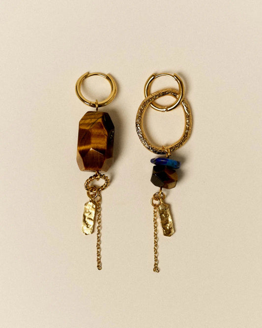 Sessun Toti Stone Earrings