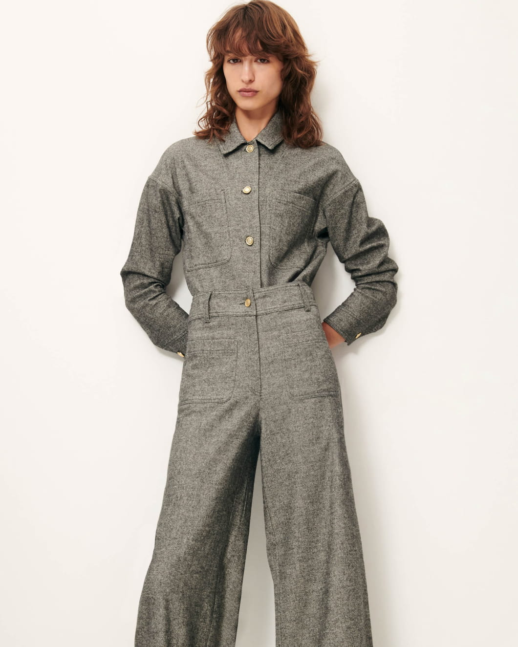 Sessun Notteri Top Estompe