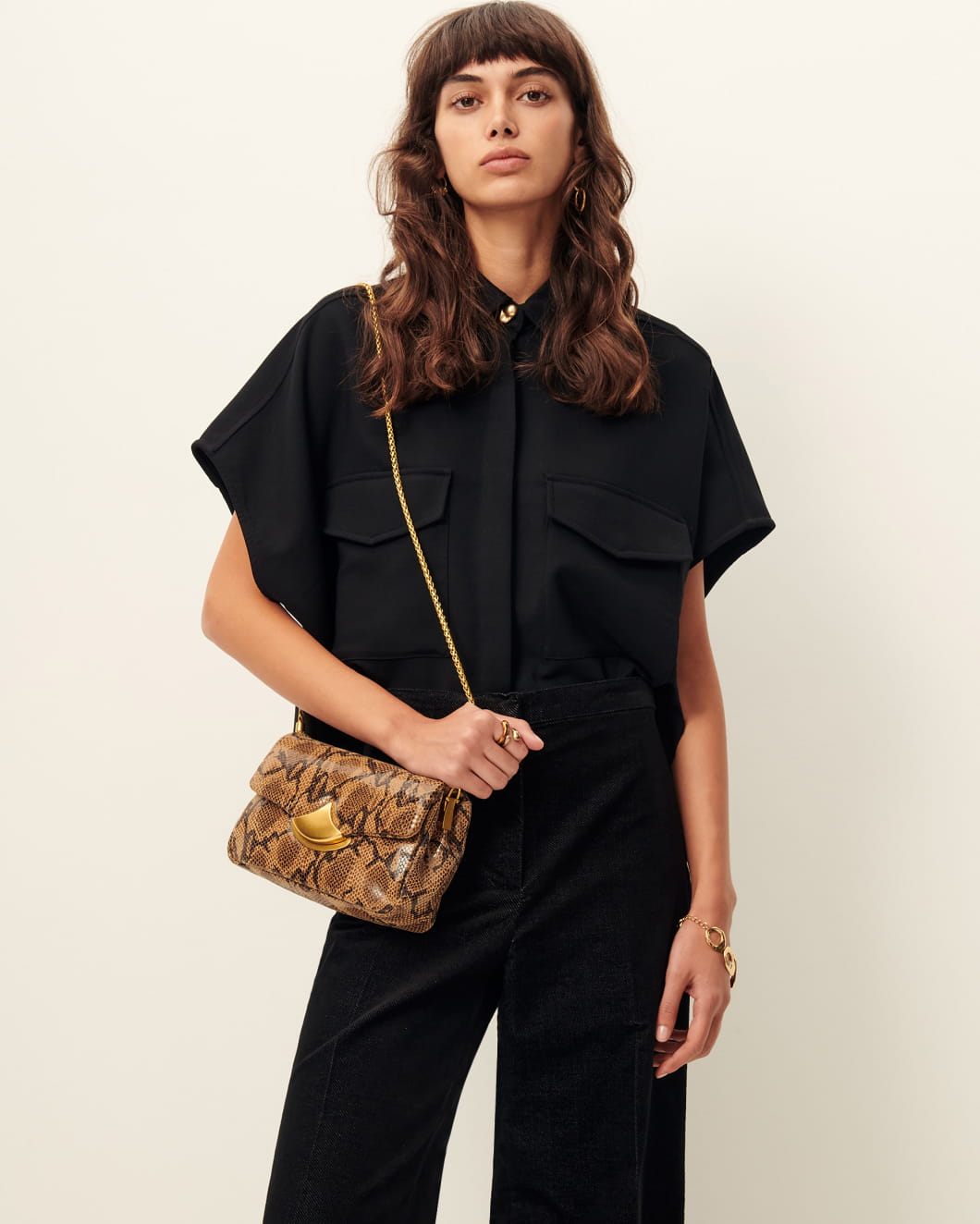 Sessun Bianca Top Black