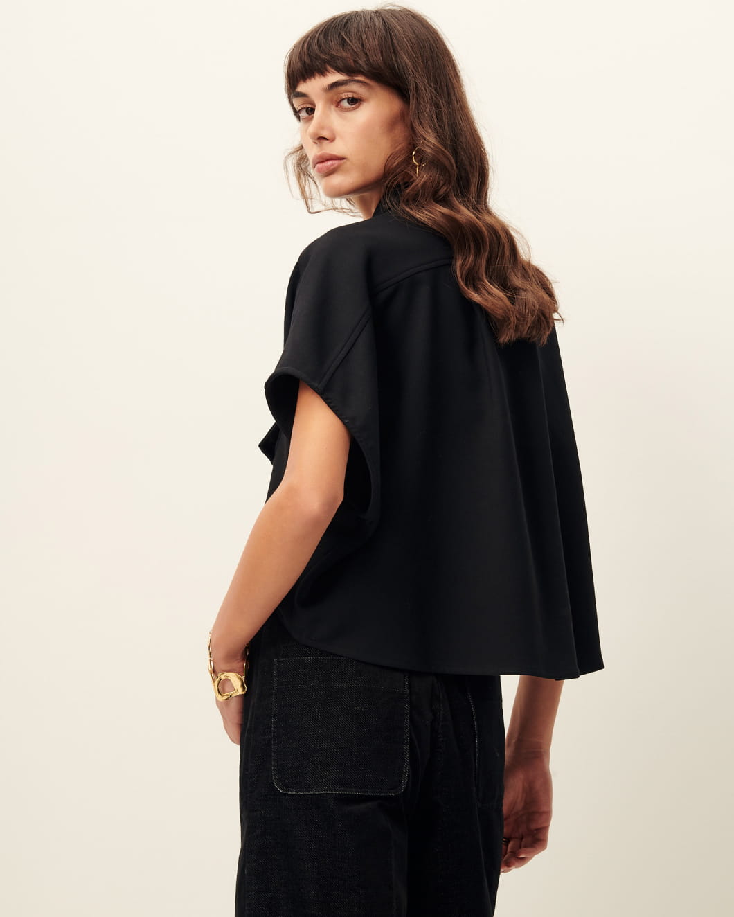 Sessun Bianca Top Black