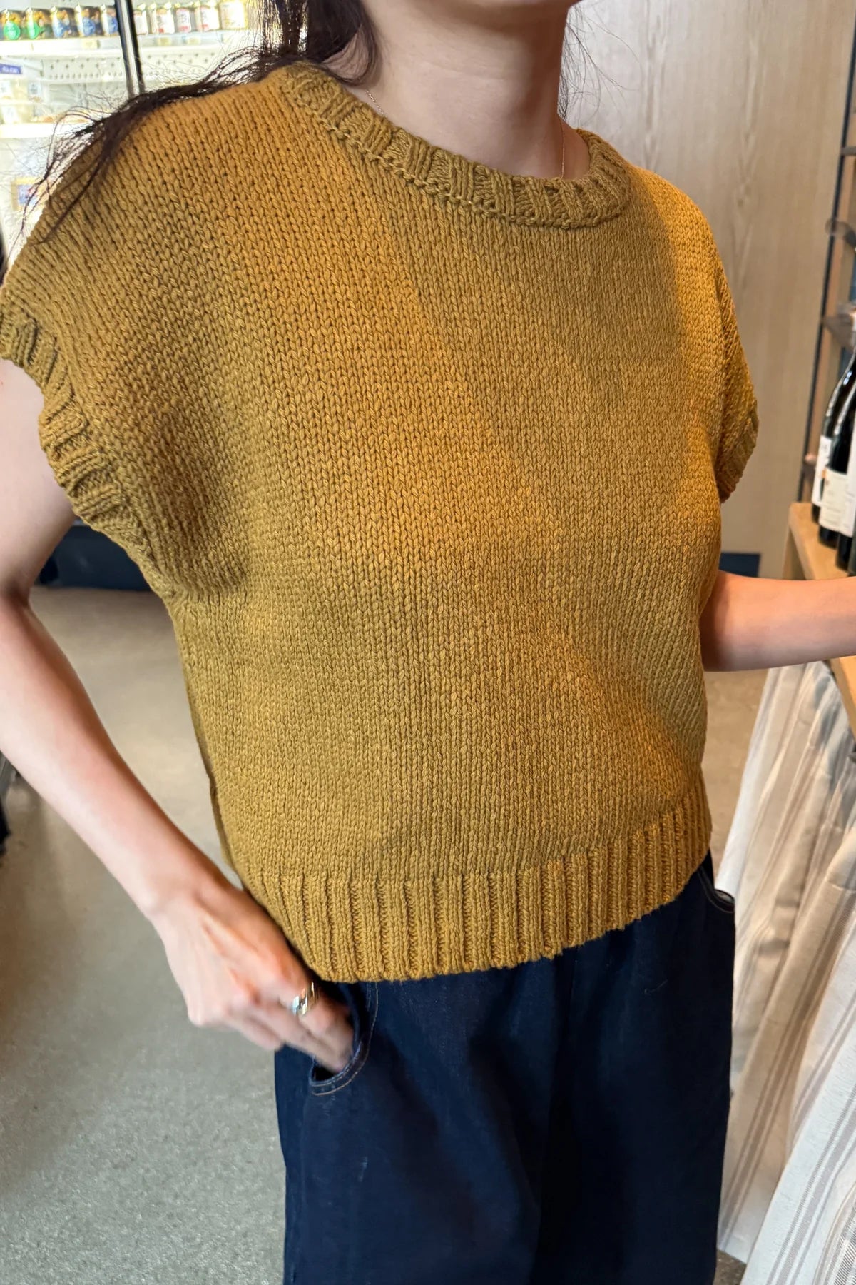 Le Bon Shoppe Pierre Cotton Sweater Top