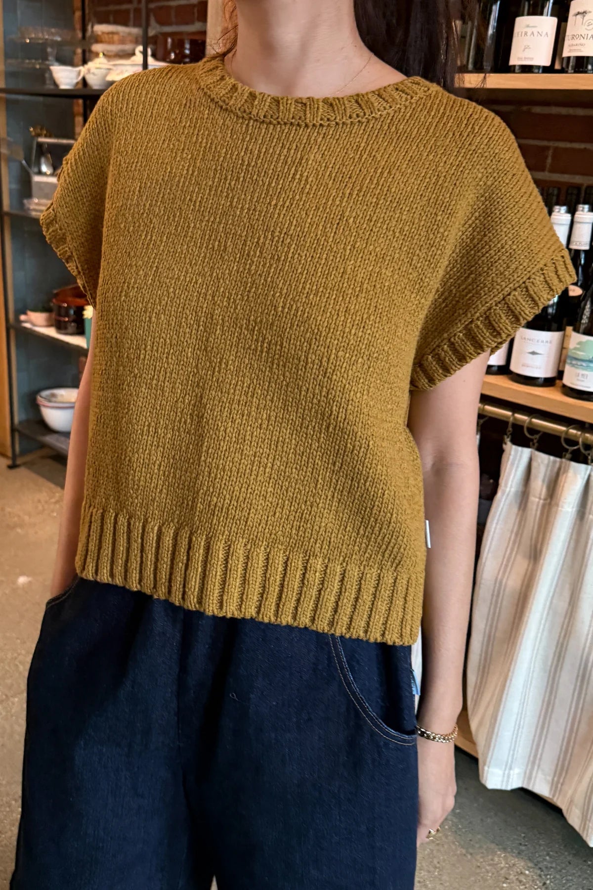 Le Bon Shoppe Pierre Cotton Sweater Top
