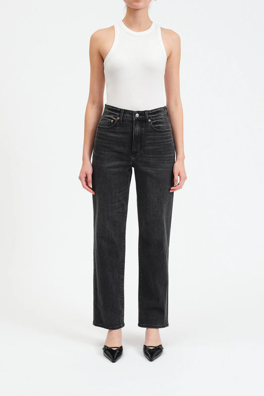 Daze High Rise Vintage Straight Jeans