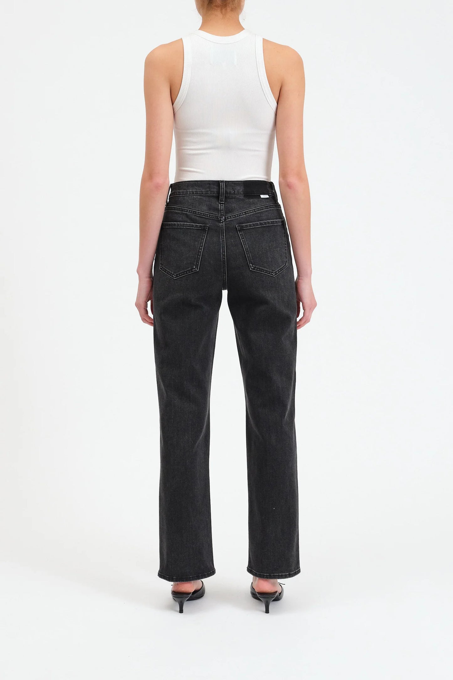 Daze High Rise Vintage Straight Jeans