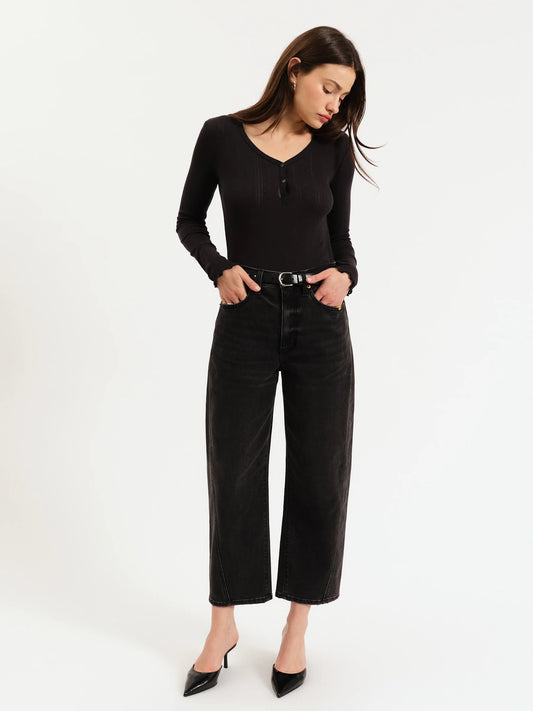 Daze Westward Barrel Leg Jeans