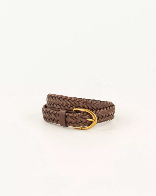 Sessun Braided Belt Coffee