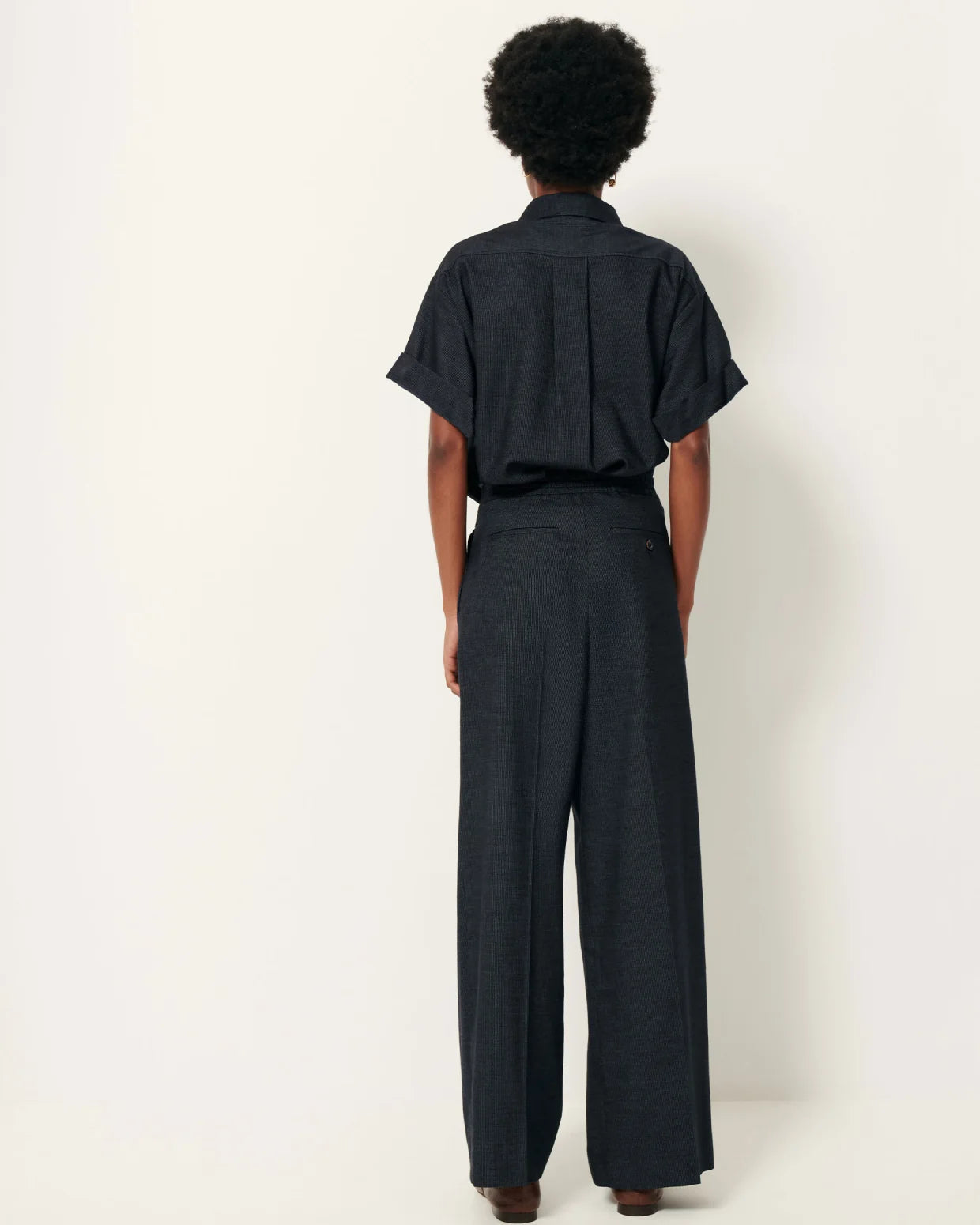 Sessun Ka Blouse Indigo Blue