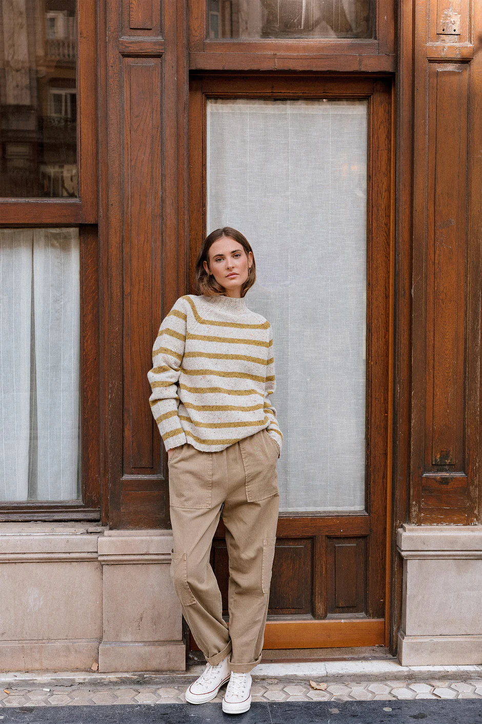 Indi & Cold Stripe Sweater