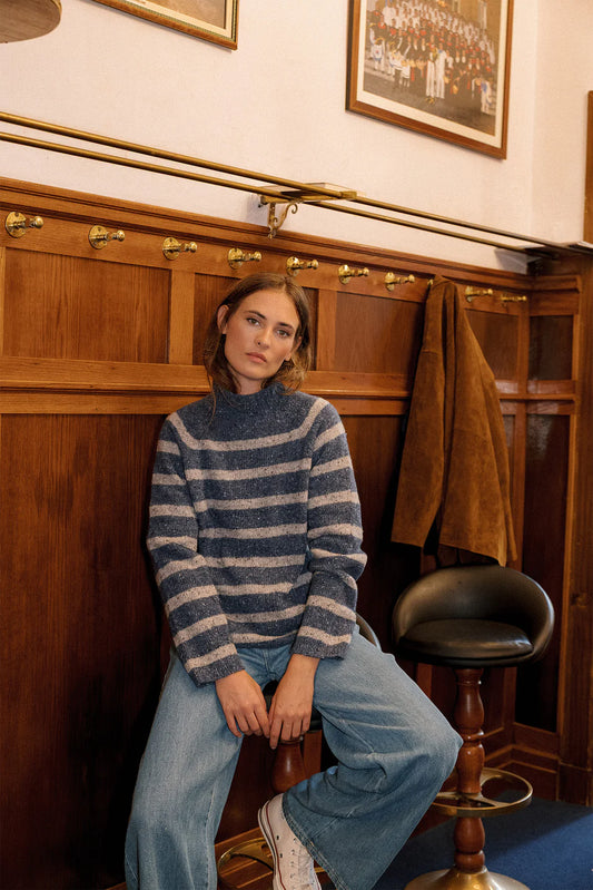Indi & Cold Stripe Sweater