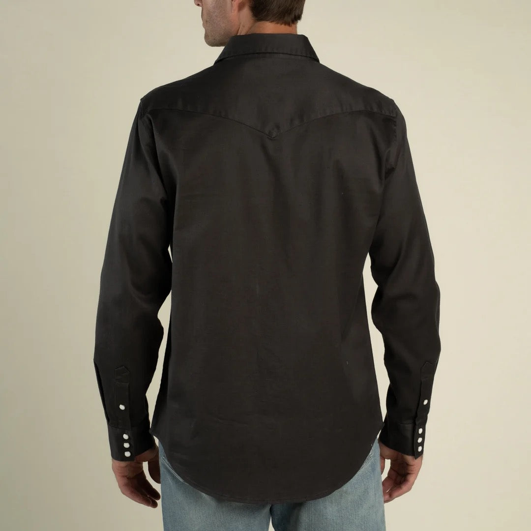 Sendero Wyatt Pearl Snap Basalt