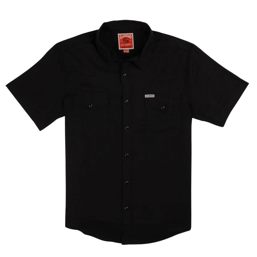 Sendero Men's Wyatt Pearl Snap Short Sleeve