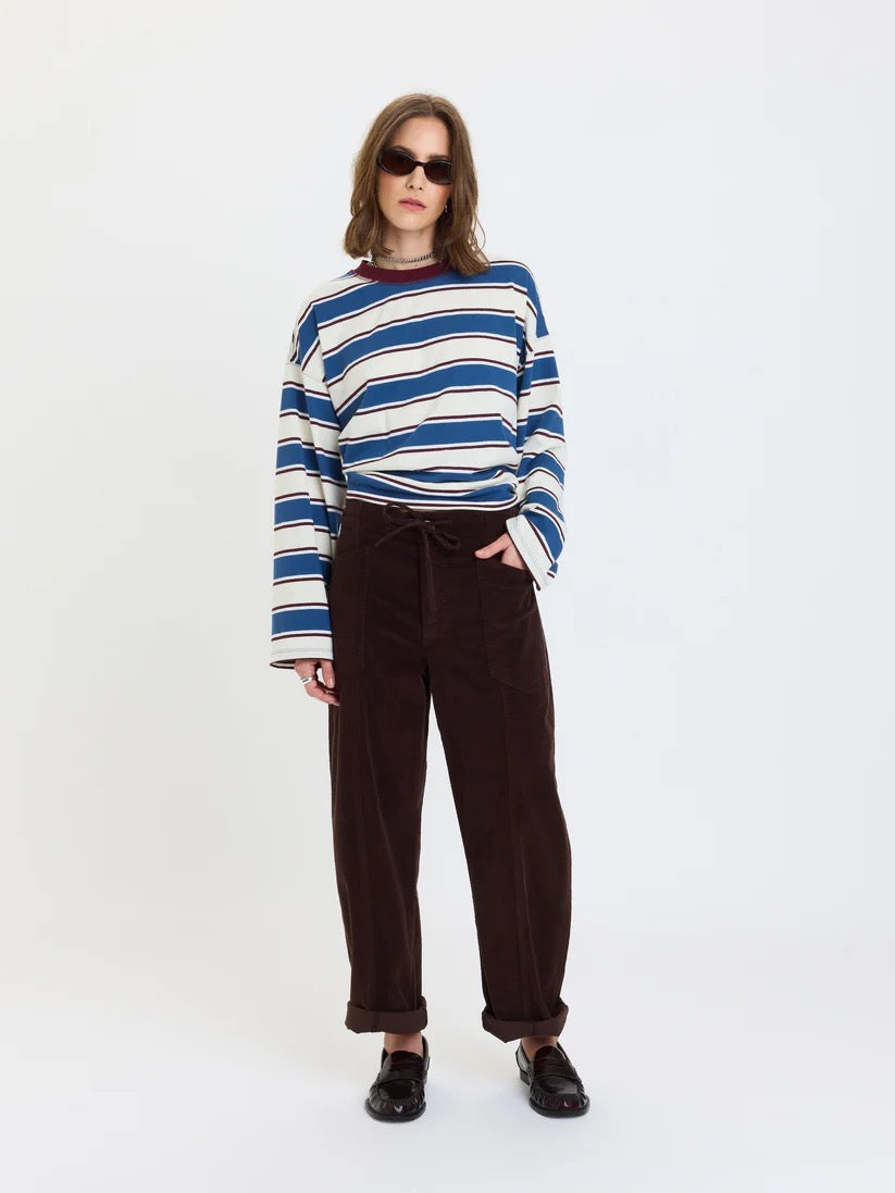 Daze Villa Drawstring Chocolate Cord