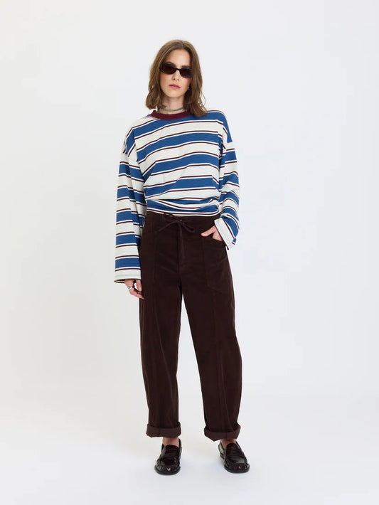 Daze Villa Drawstring Chocolate Cord