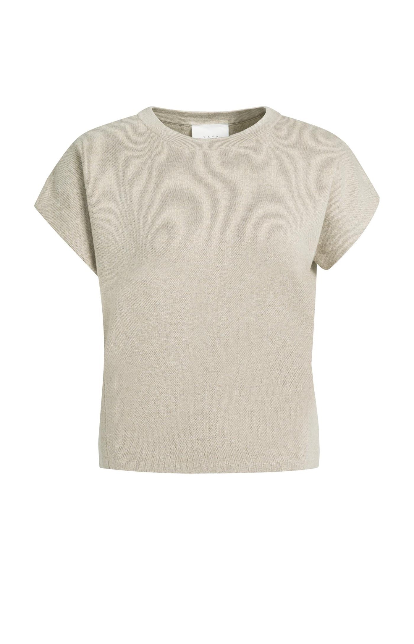 Yaya Jacquard Knit Top