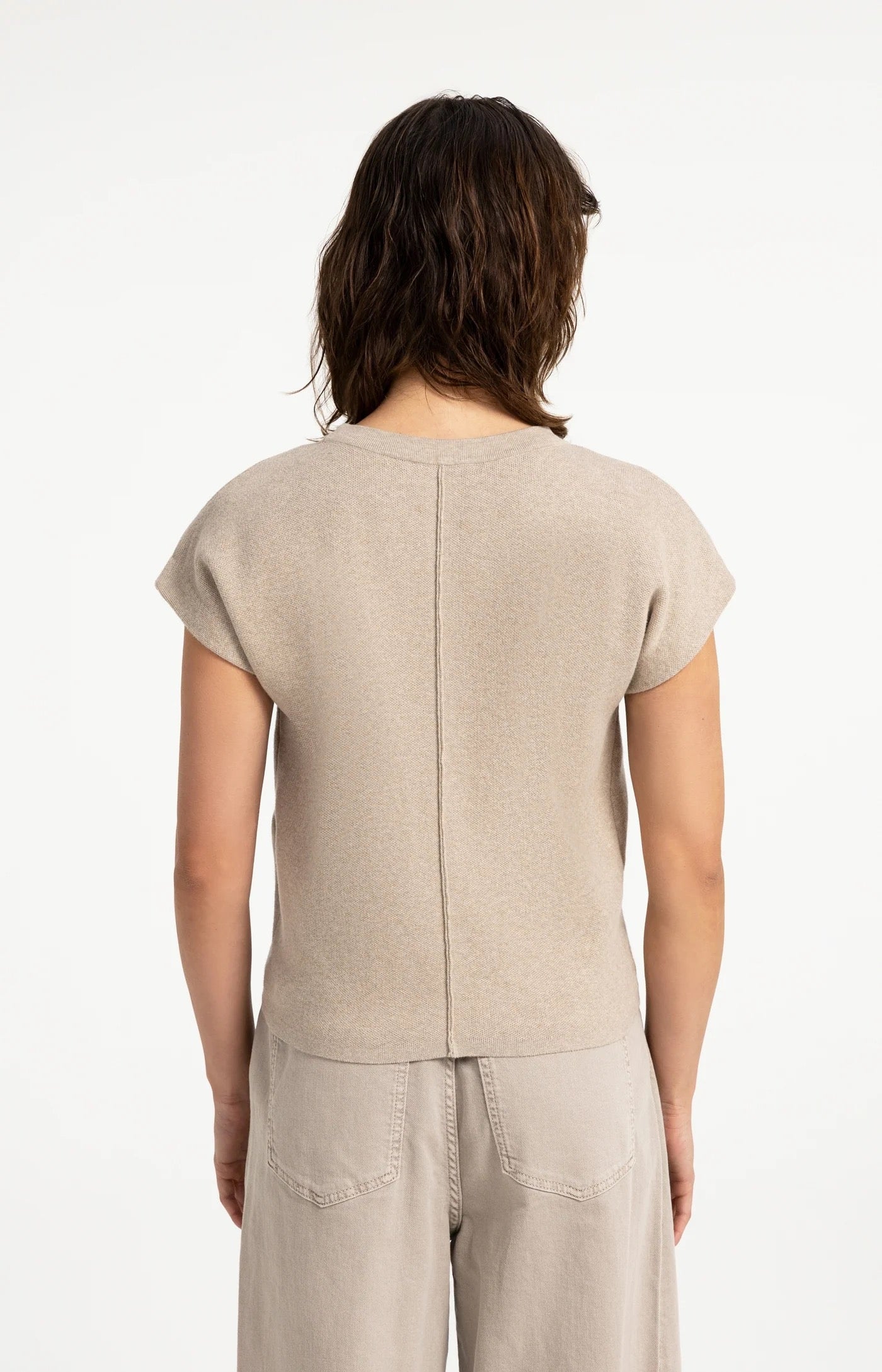 Yaya Jacquard Knit Top