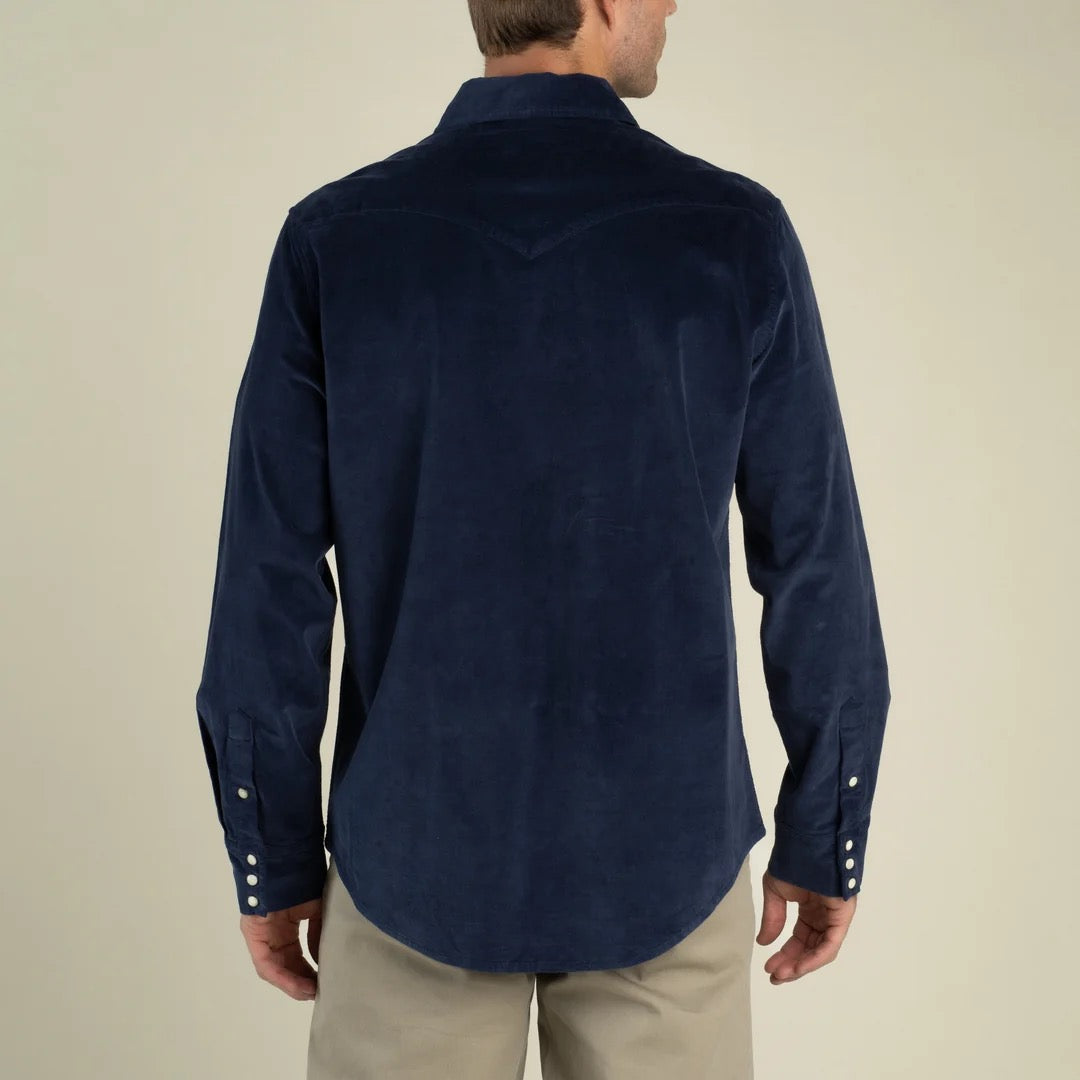 Sendero Wyatt Pearl Snap - Corduroy (5 colours)