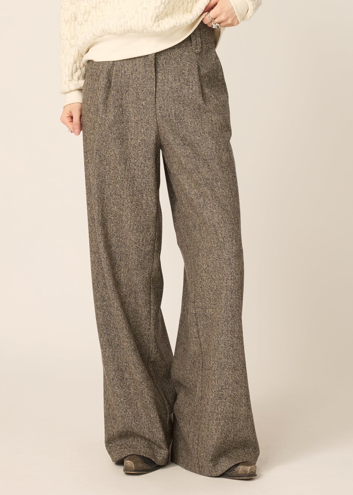 Chlo by Cokluch Zaho Tweed Trousers