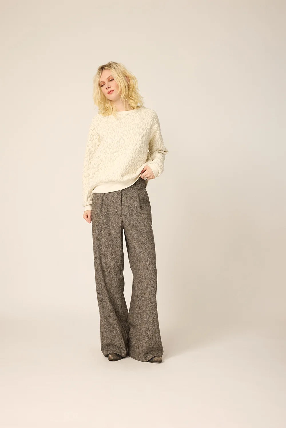 Chlo by Cokluch Zaho Tweed Trousers