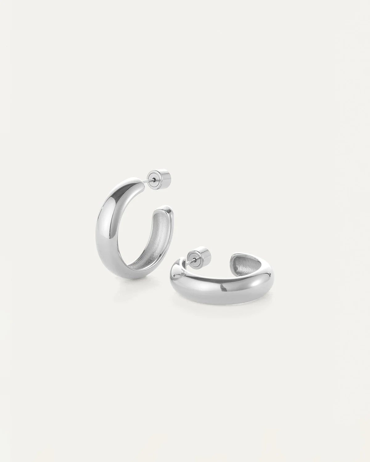 Jennybird Staple Hoops Medium Gold or Rhodium