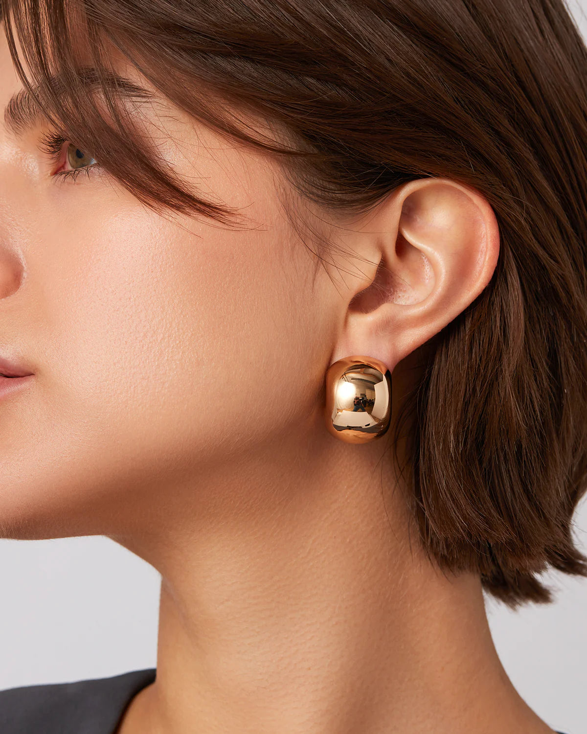 Jennybird Gemma Hoops (Gold)
